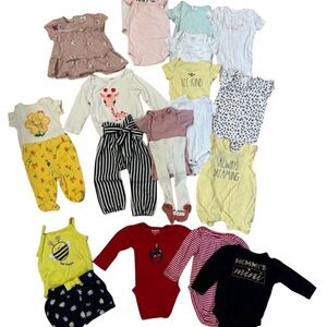 Bundle of 3-6 Month Baby Girl Clothes- outfits, spring, summer, Easter dress